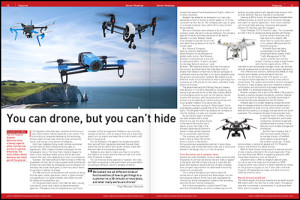 Commercial drones feature, Sensor Readings issue 2