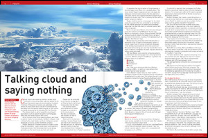 sensor readings magazine, feature, cloud computing