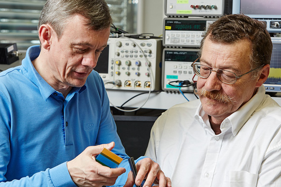 Inventors of NFC: Franz Amtmann and Philippe Maugars