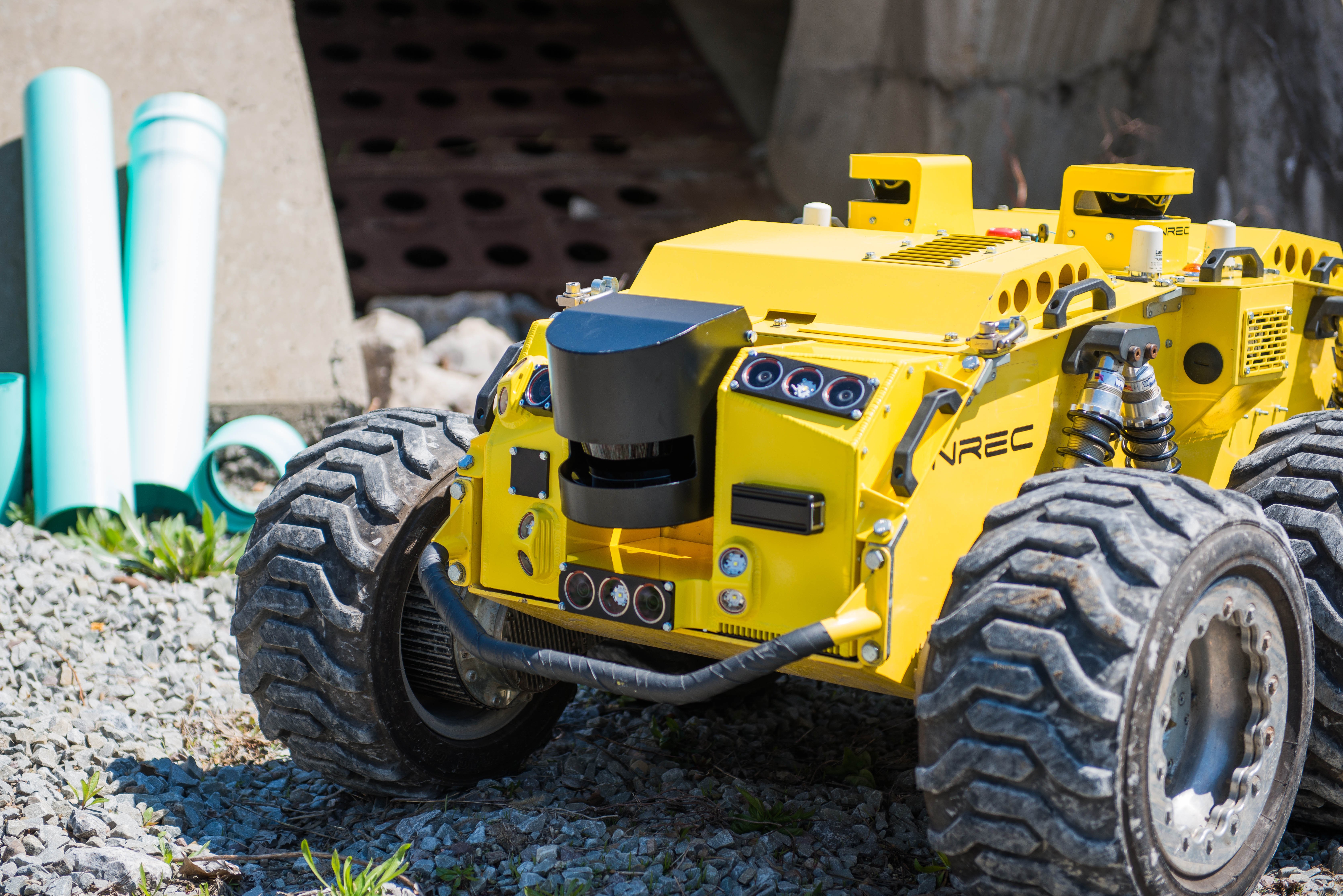 Profiler is a mine-mapping robot developed by NREC for Anglo American, one of the world's largest mining companies