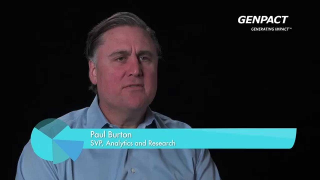 Paul Burton, senior vice president, analytics and research