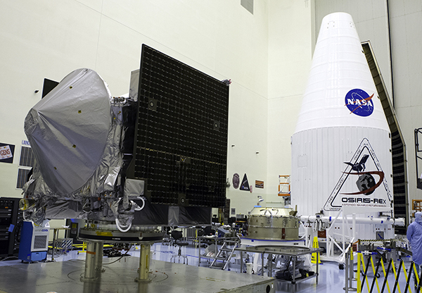 The OSIRIS-REx spacecraft