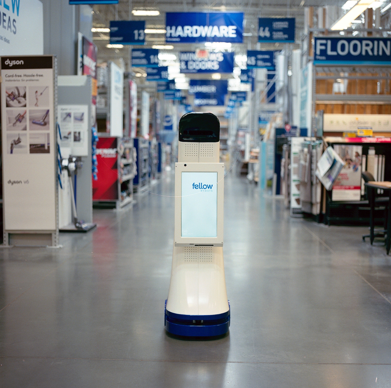 LoweBot, a NAVii autonomous retail service robot by Fellow Robots
