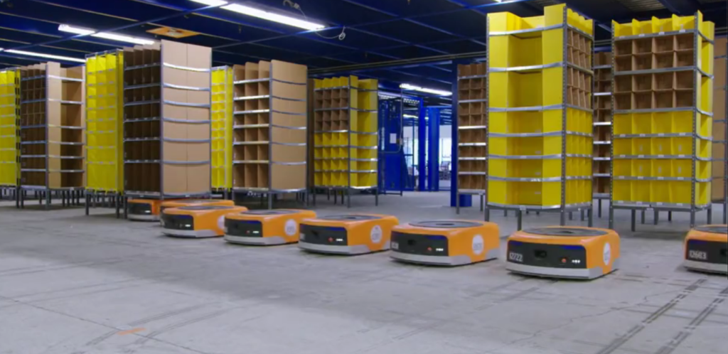 amazon robotics warehouse 1