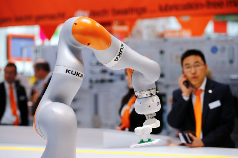 US approves Midea takeover of Kuka. Reuters/Wolfgang Rattay
