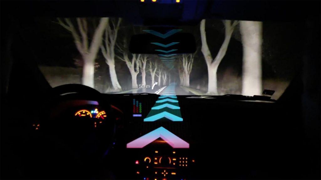panasonic augmented reality car tech