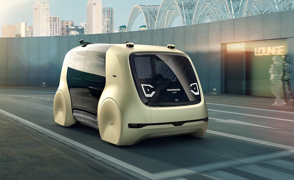 Volkswagen’s new concept autonomous and electric car, Sedric
