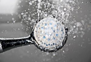 shower head water