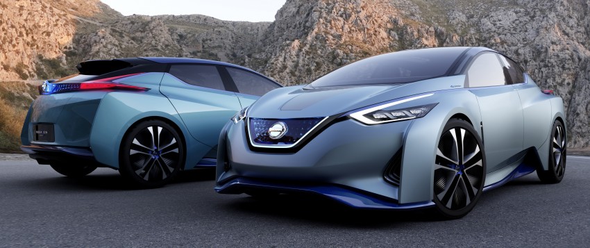 Renault unveiled its autonomous electric car concept Trezor