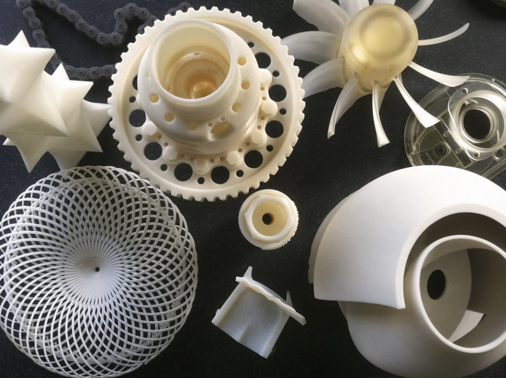 3d printed sintered objects