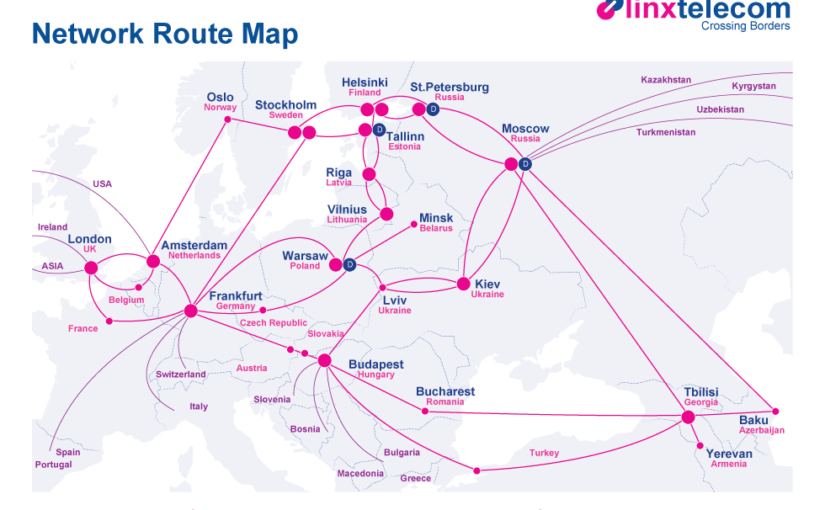 citic linx Network-Route-Map_2011