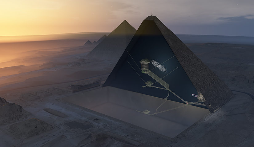 Giant alien may have lived inside Great Pyramid of Egypt