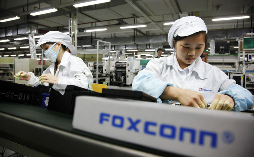 foxconn assembly line