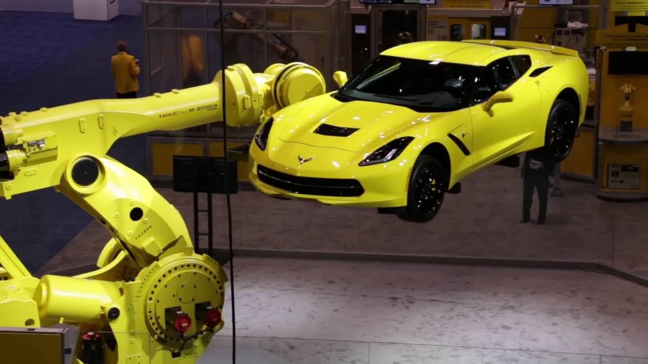 fanuc robot lifting car