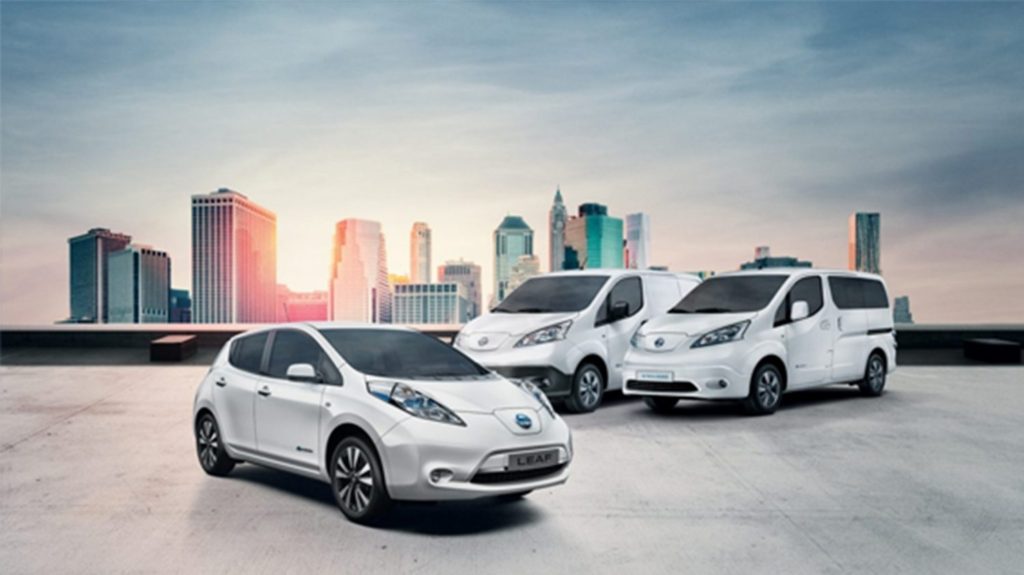 nissan electric cars