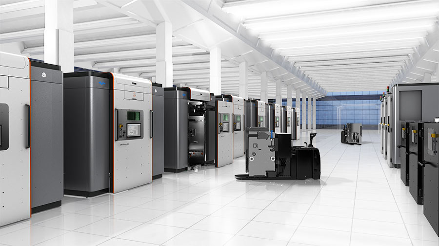 3D Systems GF DMP 500 Factory enviroment