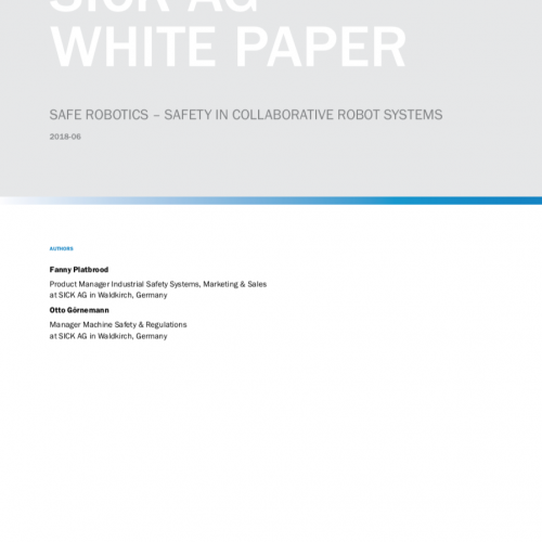 sick safe robotics whitepaper cover
