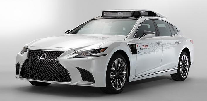 Toyota Research Institute unveils P4 automated driving test vehicle