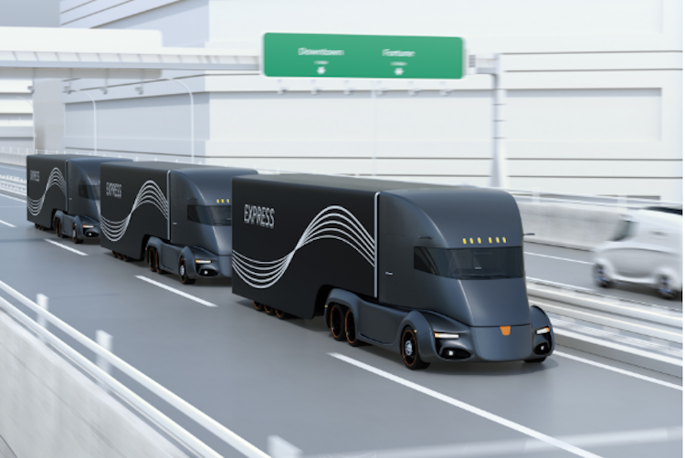 Public policy group calls for updating of laws to enable driverless truck platooning