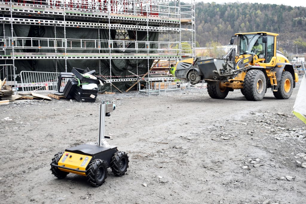 Scaled Robotics integrates mobile robot into construction site