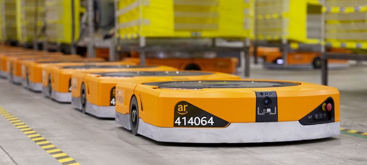 Amazon now has 200,000 robots working in its warehouses