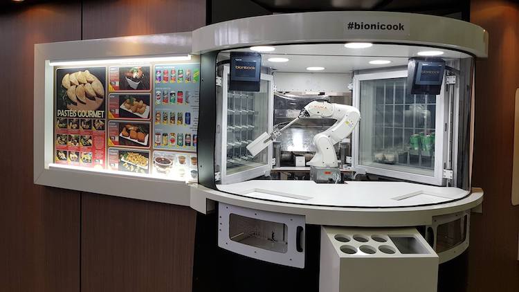 The first fast food robot in the world. Probably – Robotics & Automation  News