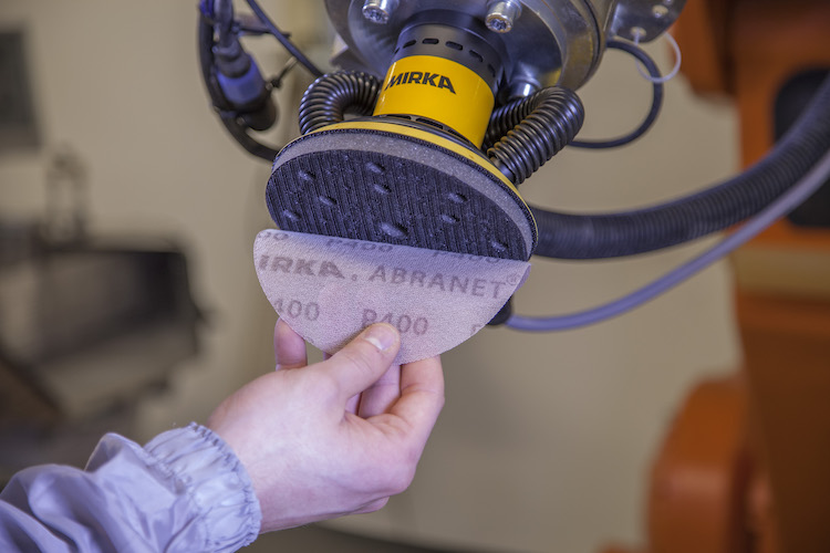 Mirka launches project to develop robotic surface finish solution for industrial customers