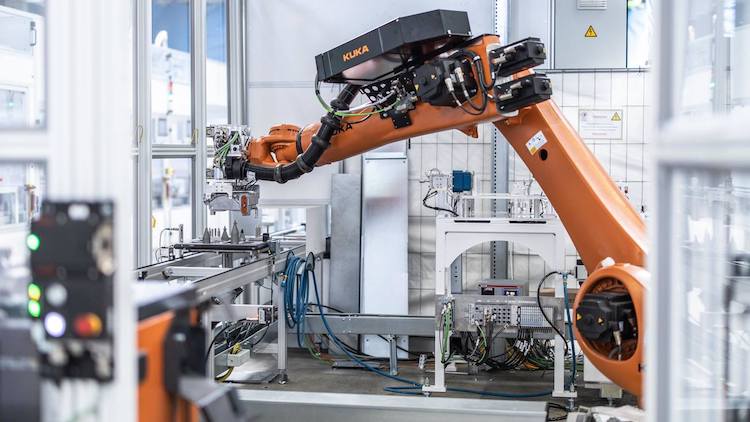 Kuka supply 50 robots for production lines for e-mobility provider