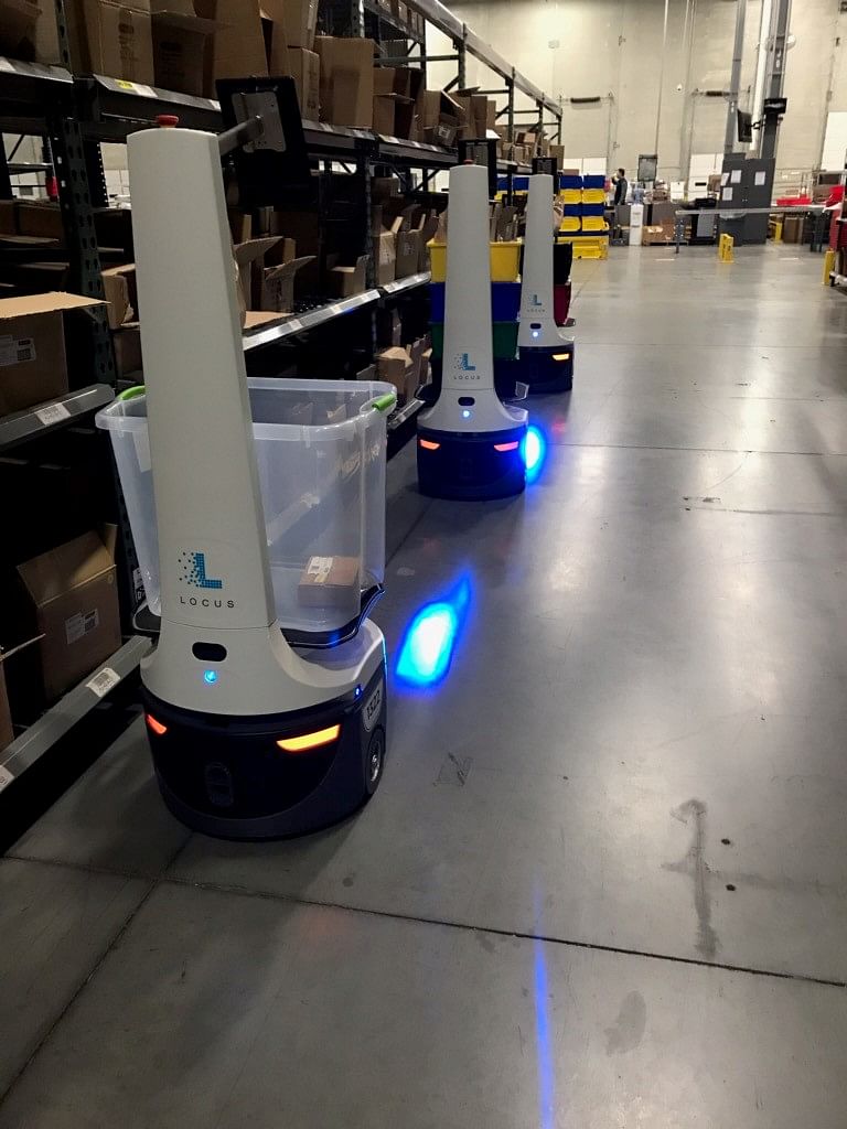 UPS unveils new smart warehouse system which integrates AMRs from Locus Robotics