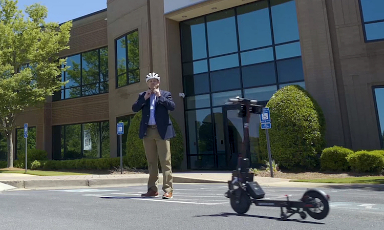 Peachtree Corners launches ‘world’s first fleet of self-driving e-scooters’ as part of styling itself as a smart city