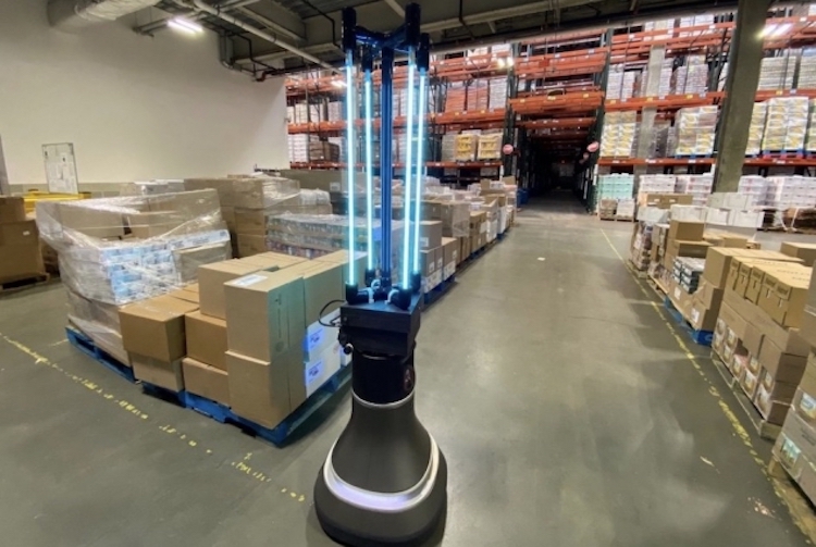 MIT adapts Ava Robotics platform to build robot to disinfect Greater Boston Food Bank