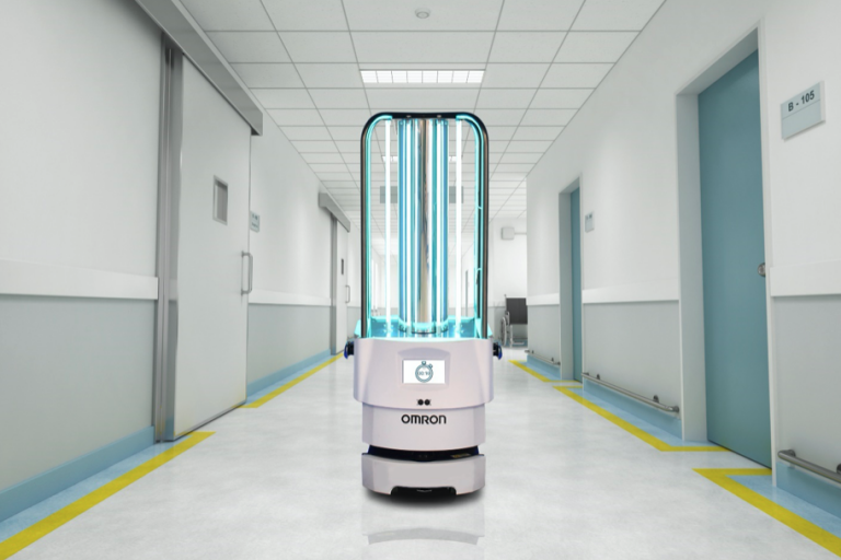 omron-partners-with-techmetics-robotics-to-launch-uvc-disinfection-robot
