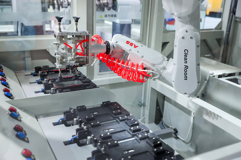 ABB robot enhanced with protection for harsh and cleanroom applications