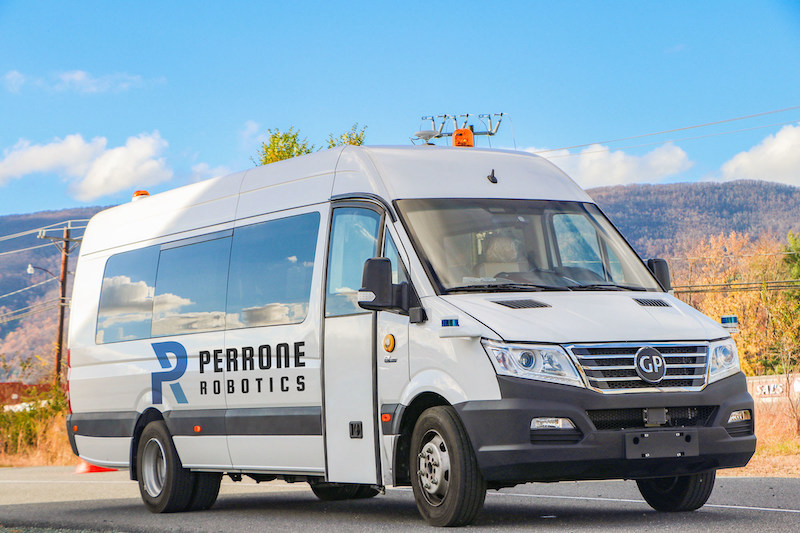 Perrone Robotics completes series of public road tests of its autonomous vehicles