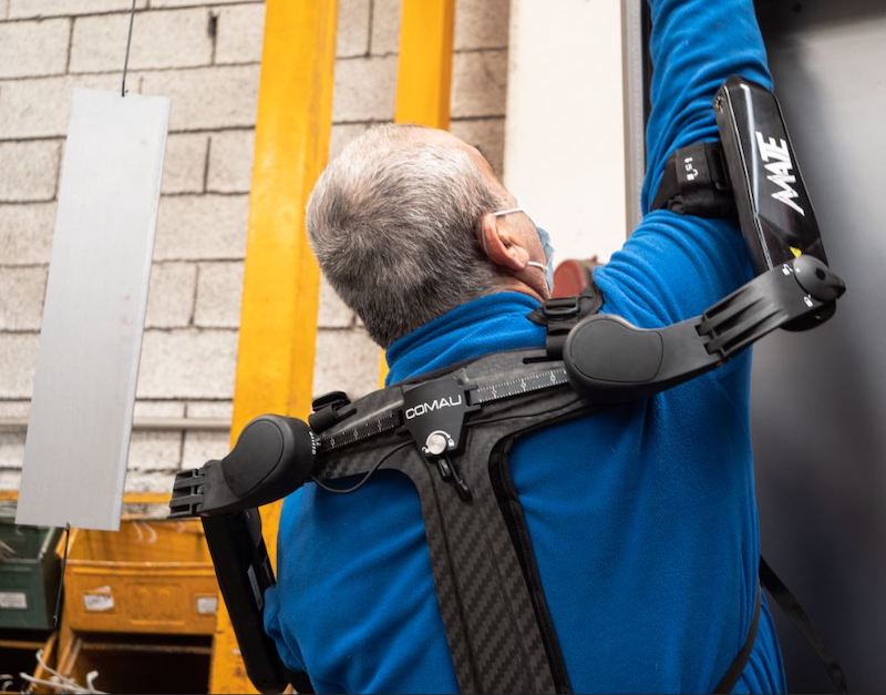 Comau’s exoskeleton producing ‘significant, measurable benefits’ at Pintarelli