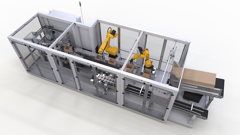 Brenton Engineering unveils robotic case packer