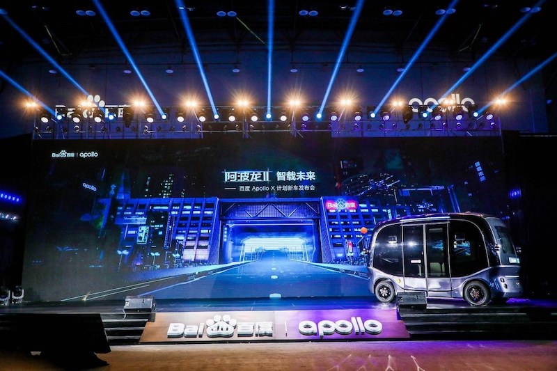 Baidu launches multi-purpose autonomous minibus