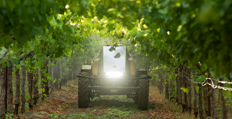 GUSS offers preview of ‘mini’ version of its autonomous orchard sprayer