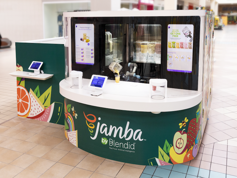 Blendid and Jamba find new customer for their robot-made smoothies