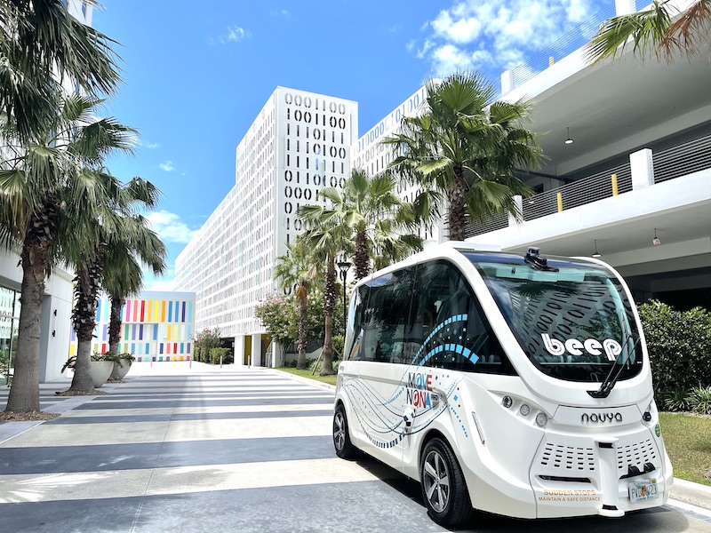 Peachtree Corners partners with T-Mobile to launch Beep autonomous shuttle fleet