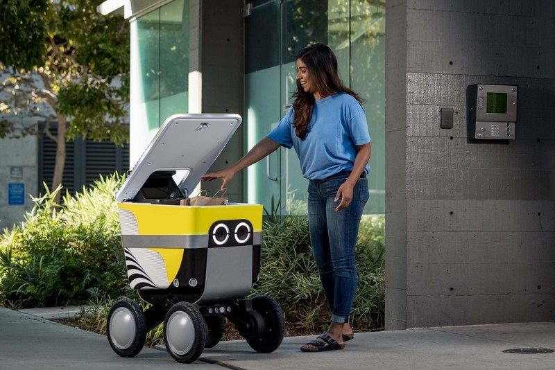 Serve Robotics provides delivery robots to Uber Eats