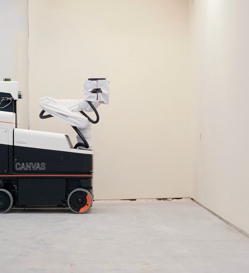 Construction robotics startup launches drywall finishing robot