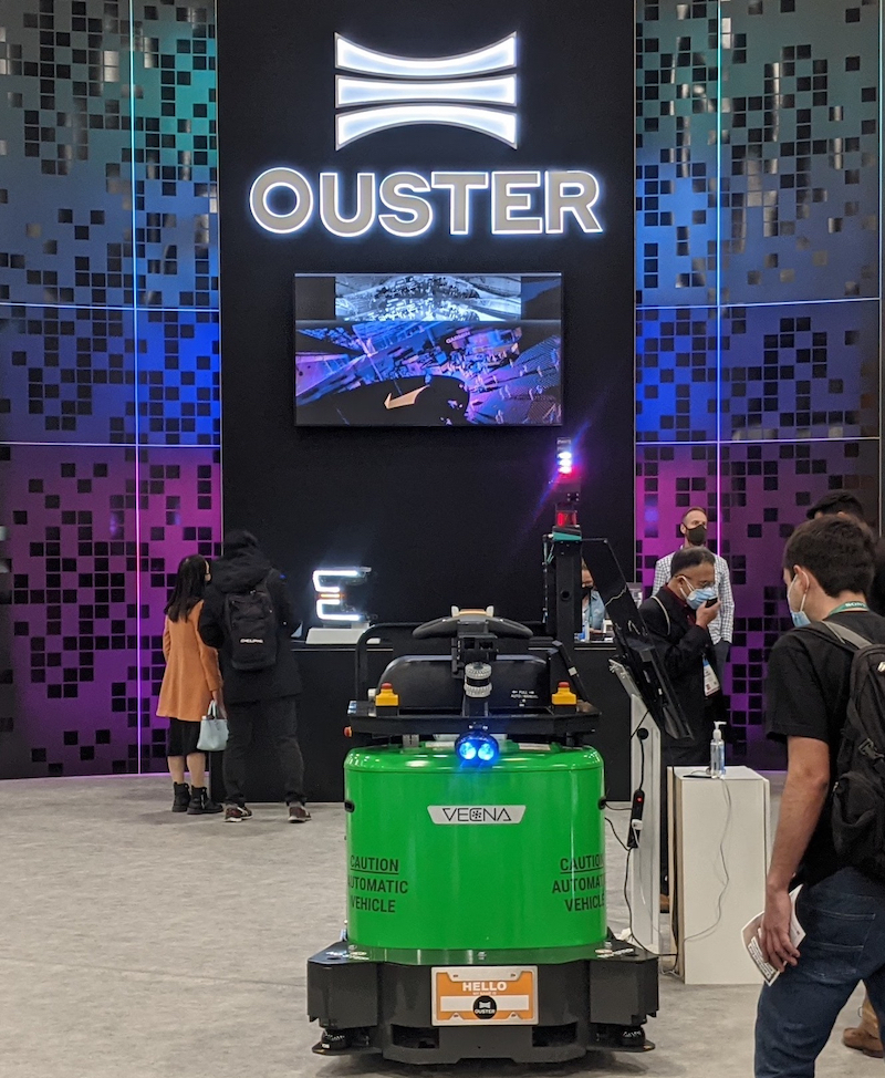 Ouster and Vecna Robotics partner to accelerate material handling automation