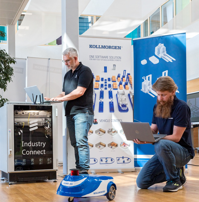 Kollmorgen performs 5G tests with Ericsson to explore autonomous mobile robot capabilities