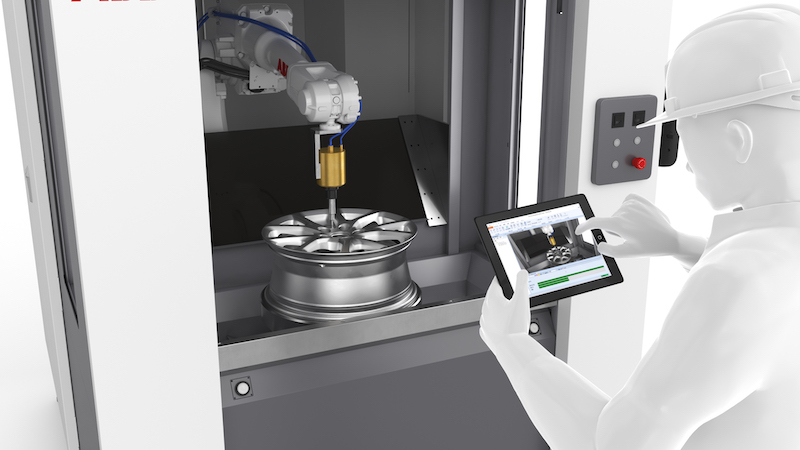 ABB’s unveils new robotic machining cell and software