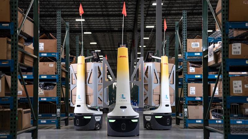DHL surpasses 100 million units picked with Locus Robotics machines