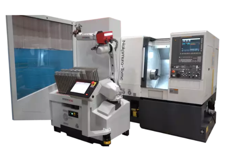 Methods Machine Tools releases its first end-to-end standard automation system for Nakamura turning centers