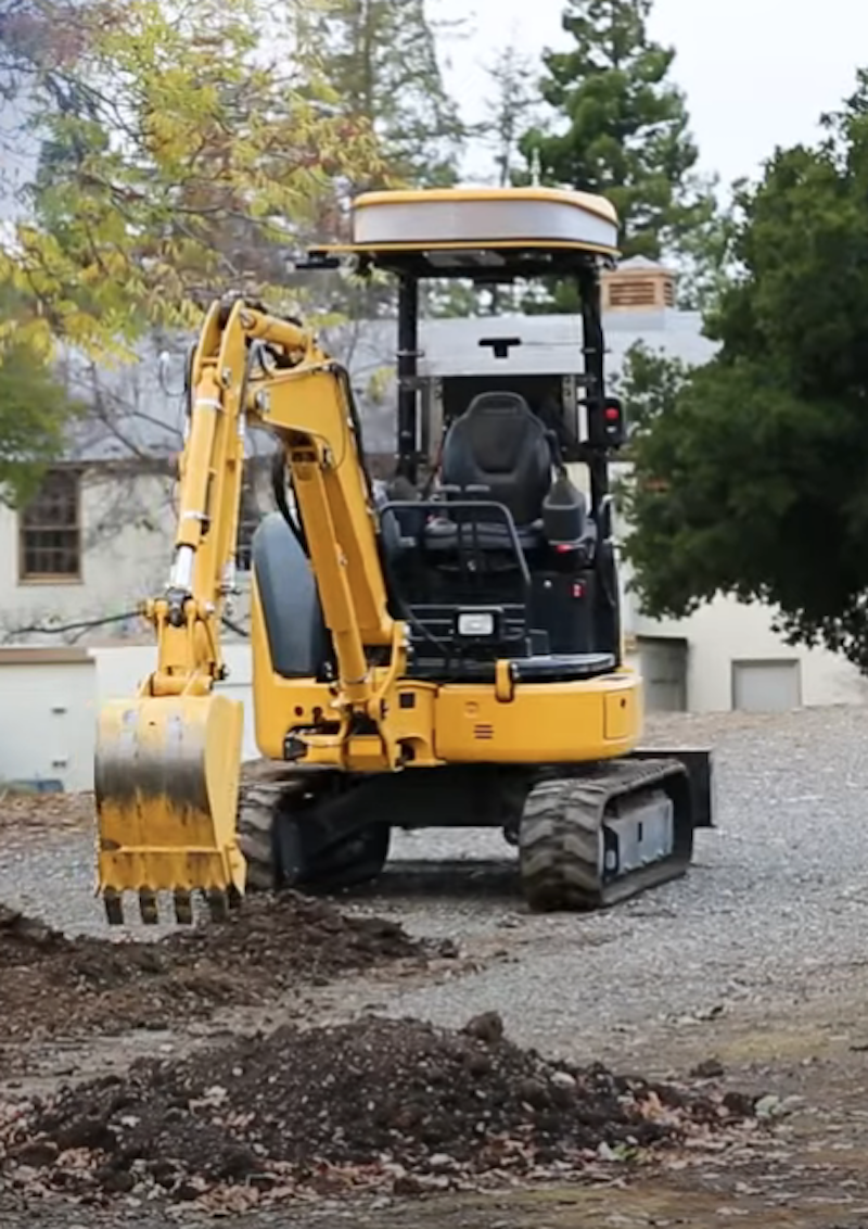 SRI unveils autonomous digger for construction sites