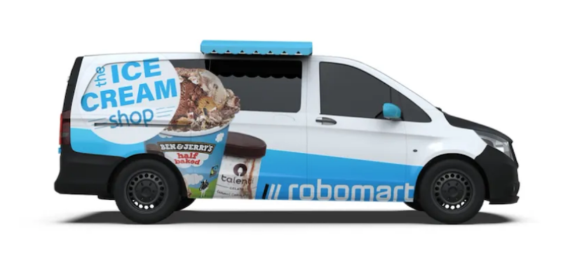 Unilever to launch fleet of driverless ice cream vans using Robomart autonomous vehicles