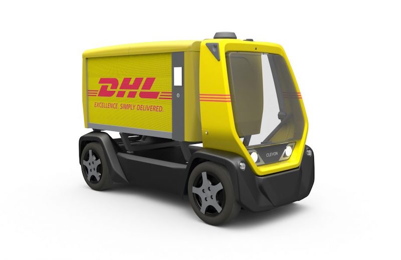 DHL begins trial runs of Cleveron’s autonomous delivery vehicle